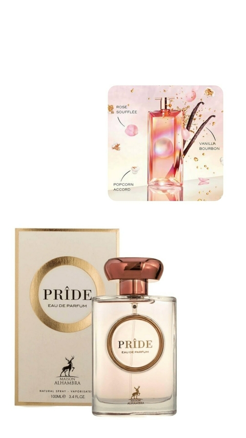 Perfume árabe Pride MAISON Alhambra - Inspirado no Idôle - eau de parfum - 100ml feminino