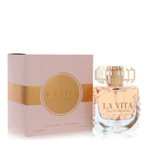 Perfume árabe La Vita Maison Alhambra 100ML FEMININO ( REF.OLFATIVA Narciso Poudree Narciso Rodriguez )