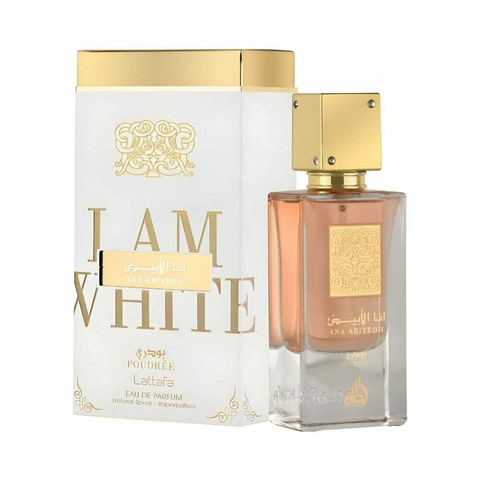 PERFUME ÁRABE LATTAFA ANA ABIYEDH POUDRÉE 60ML FEMININO ( REF. OLFATIVA Areej Attar Collection )
