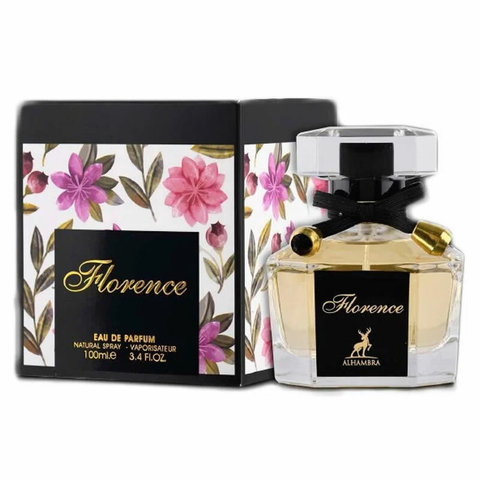 Perfume árabe Florence Eau de Parfum Maison Alhambra 100ml Feminino (Ref. Olfativa Flora by Gucci)