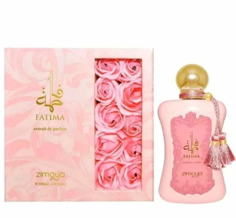 Perfume árabe Fatima Pink Zimaya EXTRAIT DE PARFUM Feminino 100ml