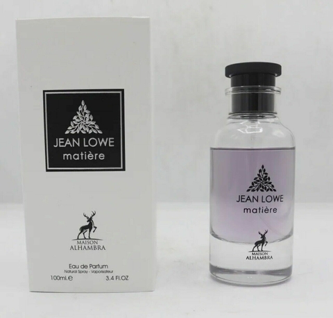 PERFUME ÁRABE JEAN LOWE MATIÈRE - MAISON ALHAMBRA FEMININO - EDP 100ML