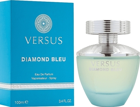 Perfume Árabe VERSUS DIAMOND BLEU EDP FEMININO 100 ML (REF OLFATIVA Dylan Turquoise)