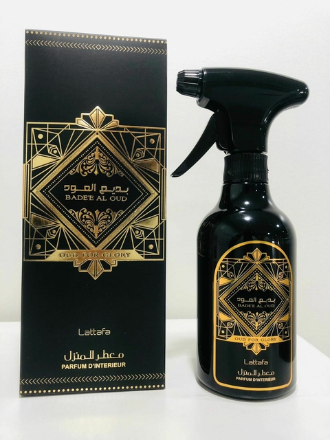Perfume para ambientes Bade'e Al Oud Oud for Glory Lattafa 450ml