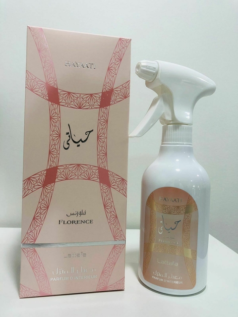 Perfume para ambientes Hayaati Florence Lattafa 450ml