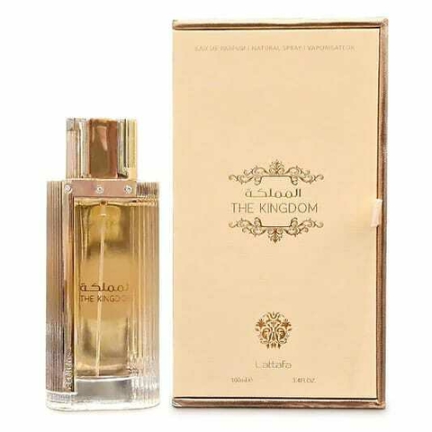 Perfume árabe The Kingdom Eau de Parfum Lattafa 100ml feminino