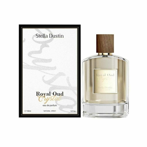 Perfume Stella Dustin Royal Oud Crystal Eau de Parfum Masculino 100ml