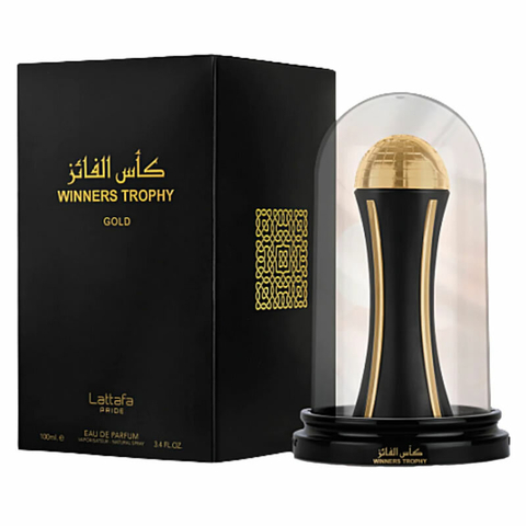 Perfume árabe Winners Trophy Gold Lattafa feminino 100ml