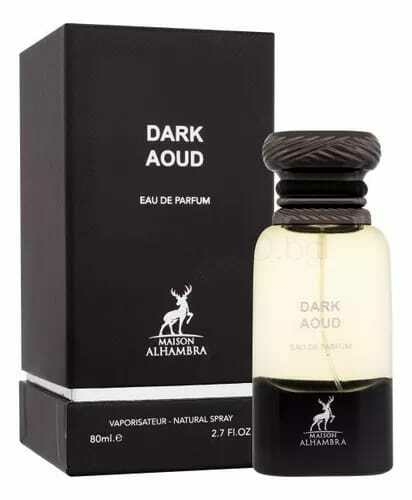 Perfume árabe Dark Aoud ou Woody Oud Maison Alhambra 80ml masculino ( REF. OLFATIVA Oud Wood Tom Ford )