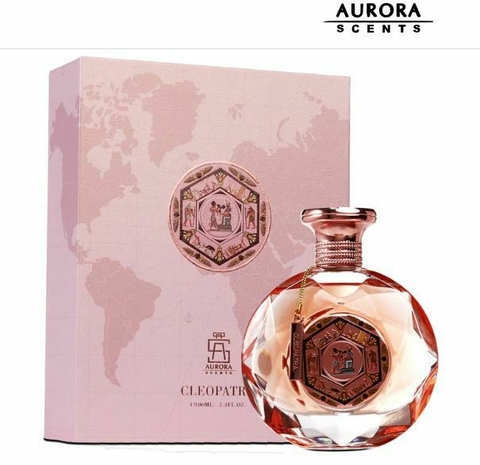 PERFUME ÁRABE Cleopatra Aurora Scents Feminino 100ml
