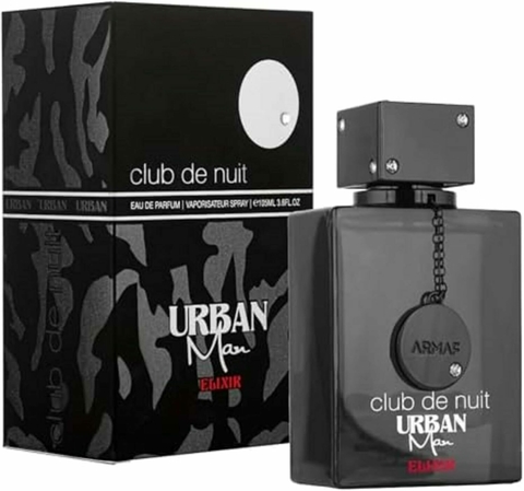 Club De Nuit Urban Elixir Armaf Masculino 105ml ( ref. olfativa Sauvage Dior )