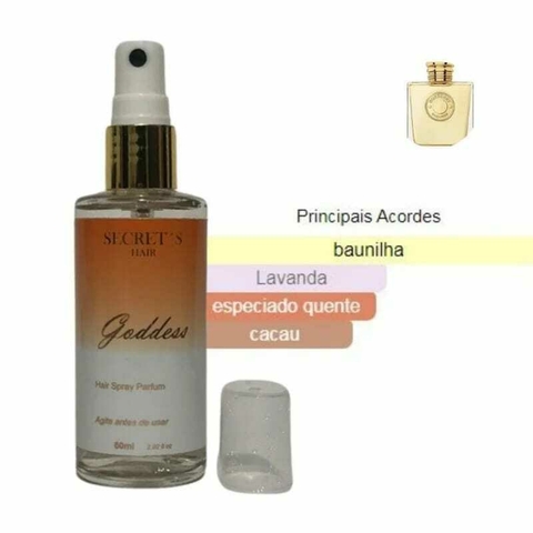 Perfume de cabelo. Goddess 60ML