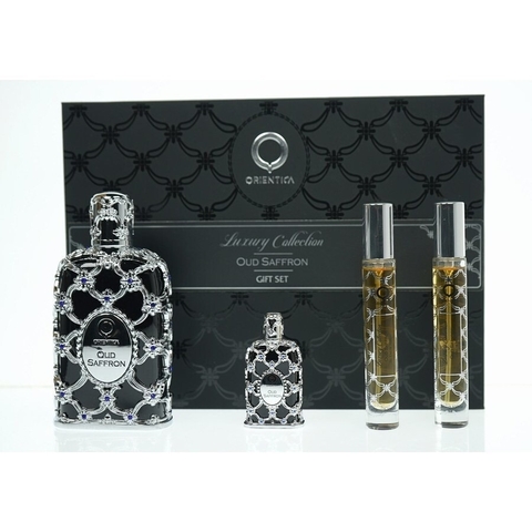 Kit Orientica Oud Saffron 80ml + 7.5 + 2x 10ml