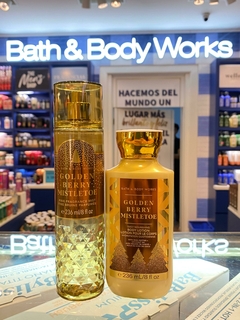Golden Berry Mistletoe Bath & Body Works for women