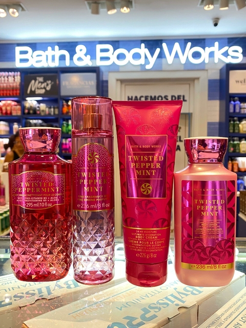 Twisted Peppermint Bath & Body Works for women