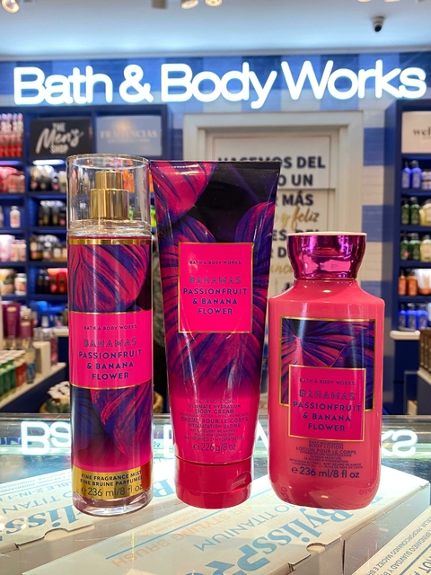 Bahamas Passionfruit & Banana Flower Bath & Body Works Feminino