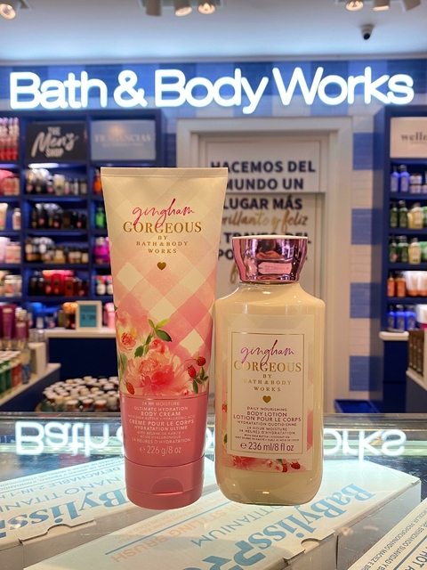 Gingham Gorgeous Bath & Body Works for women