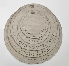 Kit Protetor louças Bege na internet