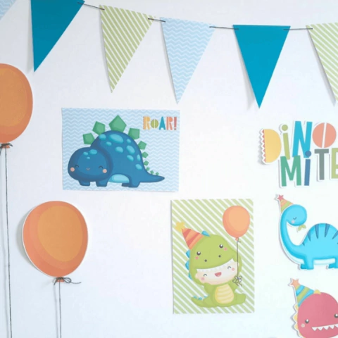 Varal Dinossauro Baby