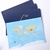 Papel decorado para embalar - Tema Viagem Passaporte - Mimo Festa