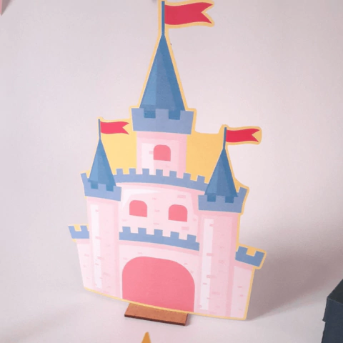 Totem Princesa Castelo- Decoração Festa