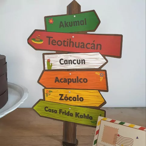 Placa de localização - MÉXICO