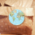 Saquinho Craft/estampa Poá + Adesivo Mapa - 10un - comprar online