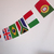 Imagem do Kit Tema Viagem Ao Mundo decoração - Nações / Bandeiras