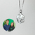 Colar Fotogravação Personalizado Redondo 1,5cm - loja online