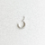 Piercing Conch Abaulado Cravejado