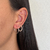 Dupla Meia Argola Glossy