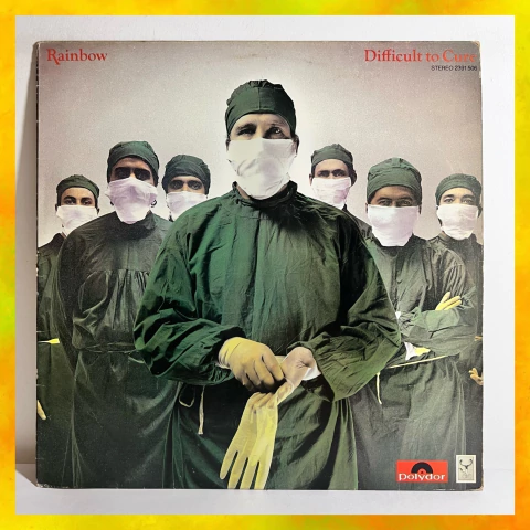 ⚡️LP Rainbow - Difficult To Cure - 1981/ed.nacional