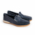 Mocasín Cliper Zap 1 Cuero Vacuno Marino