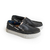 Mocasín Colegial Joaco Igna 39 cuero vacuno Marino / Blanco