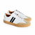 Zapatilla Urbana Pocolo Zap 10 Cuero Vacuno Blanco / Arena y Negro