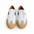 Zapatilla Urbana Pocolo Zap 10 Cuero Vacuno Blanco / Arena y Negro - comprar online