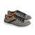 Zapatilla Urbana Platinum Zap 5 Cuero Vacuno Gris Patinado