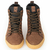 Zapatilla Bota Teo Bot 0 Cuero Vacuno Soft Chocolate - comprar online