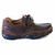 Zapato Colegial Ulises 1 Cuero Vacuno/Gamuzón Chocolate Choco