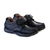 Zapato Colegial Ulises 1 Cuero Vacuno Negro / Gamuzon Negro