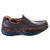 Zapato Colegial Ulises 2 Cuero Vacuno/Gamuzón Chocolate