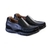 Zapato Colegial Ulises 2 Cuero Vacuno Negro / Gamuzon Negro