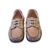 Zapato Colegial Ulises 3 Cuero Vacuno Visón / Gamuzon Terra en internet