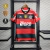 Camisa Flamengo I Patrocínios 23/24 Torcedor Adidas Masculina - Vermelho e Preto
