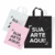 Imagem do Sacola Plástica Personalizada Alça Fita 30x45 - 0.11mm