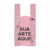 Sacola Plástica Personalizada Alça Camiseta 30x45 - 0.06mm na internet