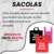 Sacola Plástica Personalizada Alça Fita 30x45 - 0.11mm