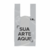 Sacola Plástica Personalizada Alça Camiseta 30x45 - 0.06mm - loja online