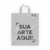 Sacola Plástica Personalizada Alça Fita 30x45 - 0.11mm - loja online