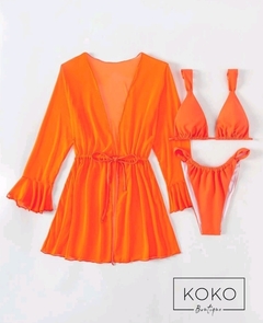 Naranja + kimono en internet